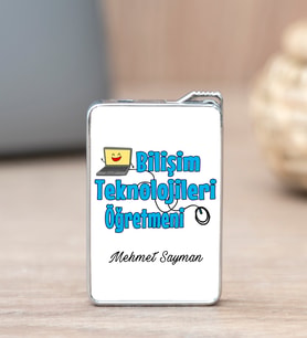 Bilişim Teknolojileri Öğretmeni İsme Özel Çakmak