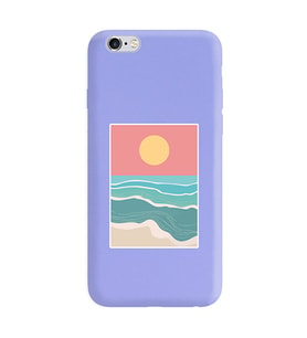 Lila Lansman Telefon Kılıfı Iphone 6 Plus
