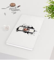 BK Gift Kişiye Özel Sevgililer Günü Film Şeridi Beyaz Defter-1