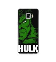 Hulk Tasarım Süper Şeffaf Silikon Telefon Kılıfı Samsung C5  