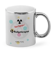 BK Gift Kişiye Özel Mesleki Radyoterapist Krom Kupa Bardak  1