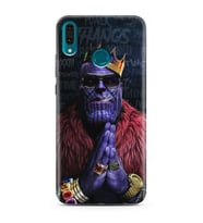 Tanus Tasarım Süper Şeffaf Silikon Telefon Kılıfı Huawei Y9 (2019)