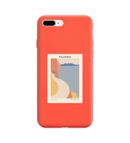 Turuncu Lansman Kılıf iPhone 8 Plus