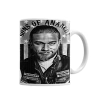 Sons of Anarchy President Jax Teller Kupa Bardak Porselen