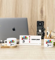 Bilgisayar Programcısı Fincan Kalemlik Ve Masa İsimliği Hediye Seti