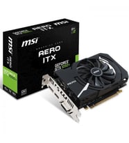 MSI GeForce GTX 1050 Ti AERO ITX 4G OCV1 4GB GDDR5 128Bit DX12