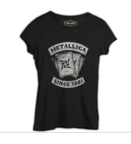 Metallica - Since 1981 Siyah Kadın Tshirt