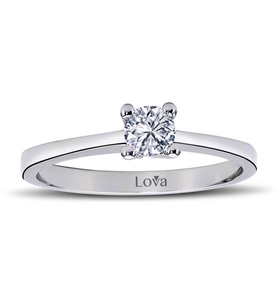 Lova G Renk 0,26 Karat Pırlanta Tektaş Yüzük - 1020115