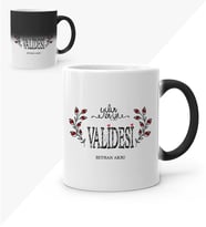 BK Gift Kişiye Özel Yılın En İyi Validesi Sihirli Kupa Bardak