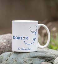 Doktorlara Özel Kendin Tasarla Kupa Bardak