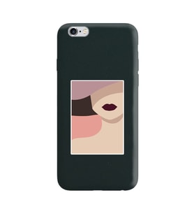 Siyah Lansman Kılıf iPhone 6 Plus