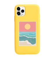 Sarı Lansman Kılıf iPhone 11 Pro Max