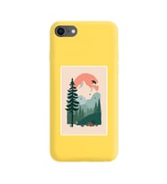Sarı Lansman Telefon Kılıfı Iphone 8