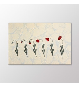 Arty Tablo Çiçek Tablo (Karışık)