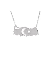 Ayyıldız Türkiye Gümüş Kolye