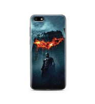 Batman Tasarım Süper Şeffaf Silikon Telefon Kılıfı Huawei Y5 2018