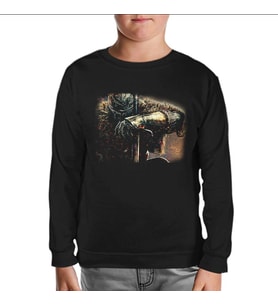 Dark Souls - Frost Siyah Çocuk Sweatshirt
