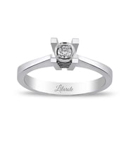 0.08 Ct Tektaş Pırlanta Yüzük