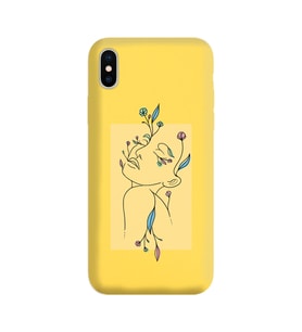 Sarı Lansman Kılıf iPhone X