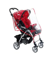 Ships Baby Lüks Bebek Arabası Puset Yağmurluğu - Kırmızı (Standart)