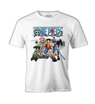 One Piece 2 Beyaz Erkek Tshirt