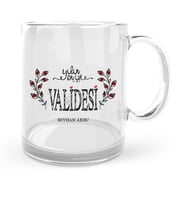 BK Gift Kişiye Özel Yılın En İyi Validesi Cam Kupa Bardak
