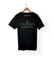 Cs-Go Logo Siyah Tişört