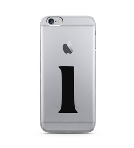 Iphone 6 Harf Tasarımlı Telefon Kılıfı I-Harfi 