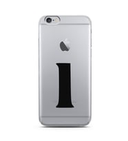 Iphone 6 Harf Tasarımlı Telefon Kılıfı I-Harfi 