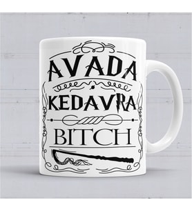 Harry Potter Avada Kedavra Kupa Bardak Porselen