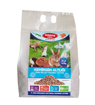 Bonny Nice Organik Çam Pelet Kemirgen Altlığı 1.8 kg 3 l