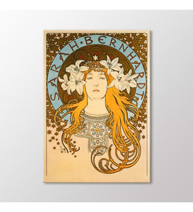 Arty Tablo Sarah Bernhardt La Plume Tablo (Karışık)