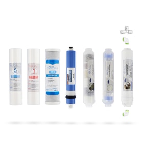 Açık Kasa Su Arıtma Cihazı 11li Filtresi Standart Membran Set