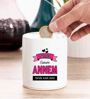 Canım Annem Kişiye Özel Kumbara