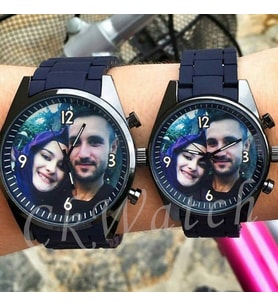 Bika Time - Resimli Bay Bayan Kişiye Özel Kol Saati Sevgiliye Hediye Doğum Günü Hediyesi Bika3928