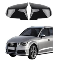 Audi A3 2014-2020 Araca Özel Batman Yarasa Ayna Kapağı Pianoblack