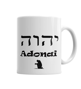 Adonai Kupa Bardak Porselen