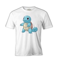 Pokemon - Squirtle Beyaz Erkek Tshirt