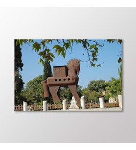 Arty Tablo Truva Atı Tablo (Karışık)