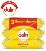 Dalin Islak Havlu Mendil Klasik 56 Yaprak 3 Lü Pk (168 Yaprak) Yapışkan Bantlı