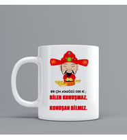 Çin Atasözü Temalı Hediye Kupa Bardak Kişiye Özel Hediye W70
