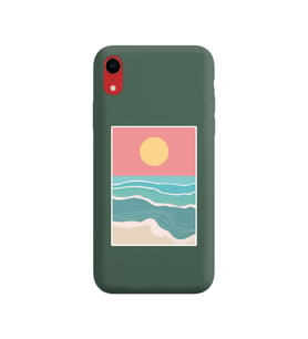 Yeşil Lansman Kılıf iPhone XR