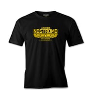 Alien - Nostromo Siyah Erkek Tshirt
