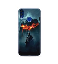Batman Tasarım Süper Şeffaf Silikon Telefon Kılıfı Huawei Honor 8C 