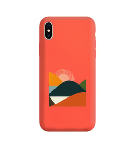 Turuncu Lansman Kılıf iPhone XS
