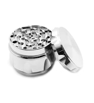 Elekli Grinder 55 mm. Silver Herbal Öğütücüsü Parçalayıcı pz39slv