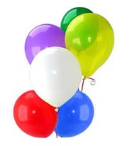 Sürpriz Uçan Balon 25 Adet (Karışık)