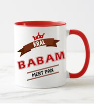 Kral Baba Kupa Bardağı Kırmızı