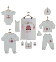 Pia Baby GL 2010 10 Parça İsme Özel Arabalı Hastane Çıkışı