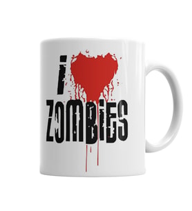 Zombiestop Kupa Bardak Porselen